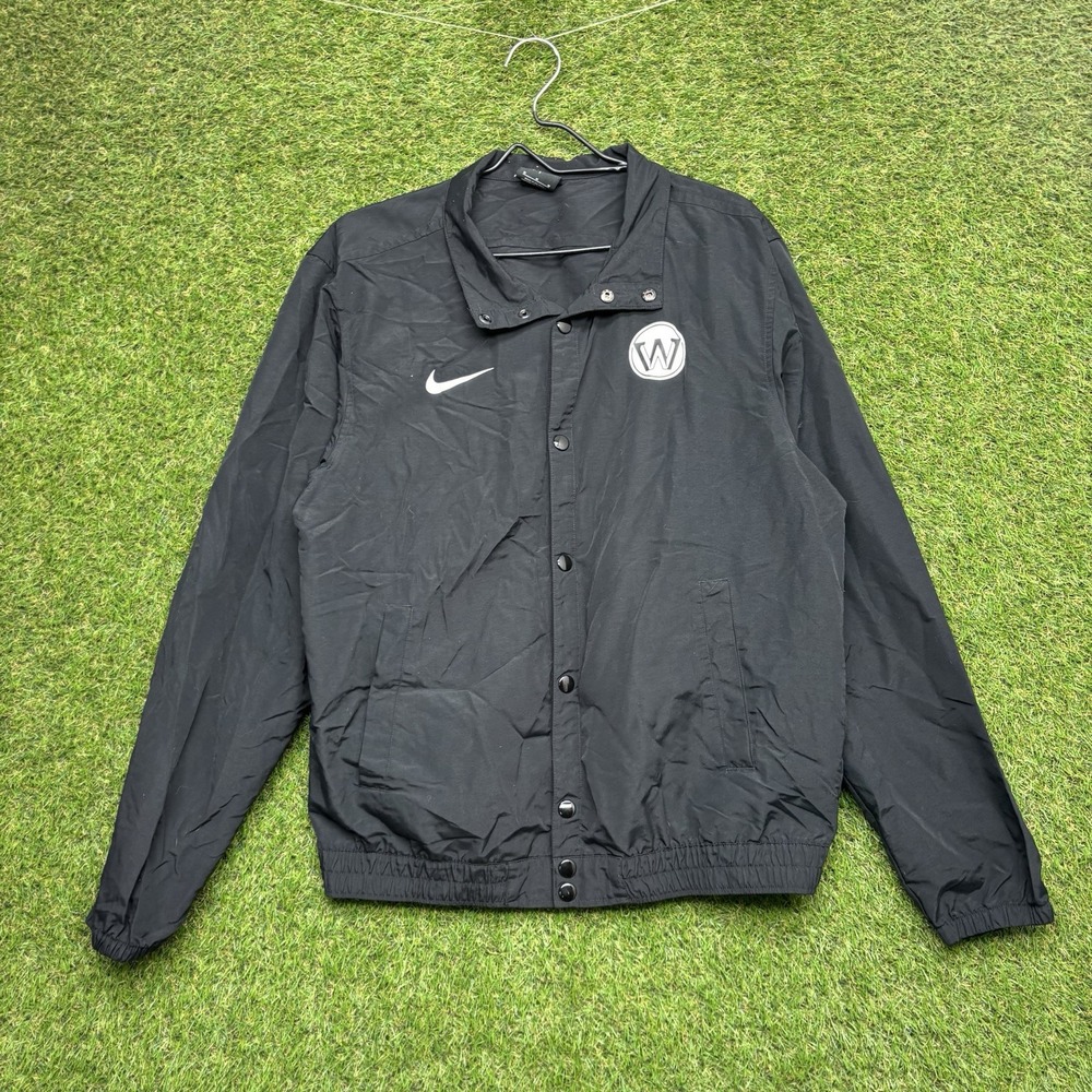 Golden State Warriors Nike Jacket Mens Medium City Edition Lightweight DNA Snap